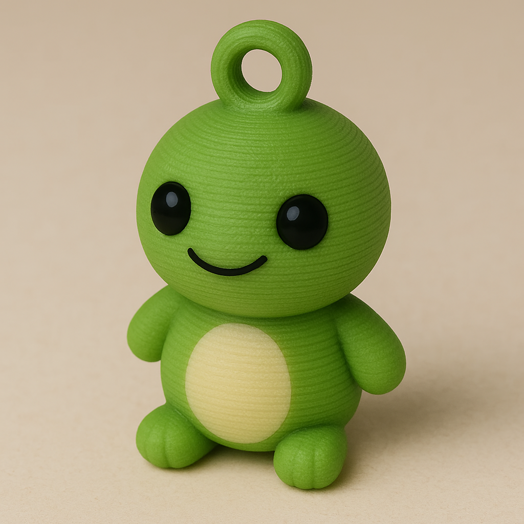 Cute Frog Keychain