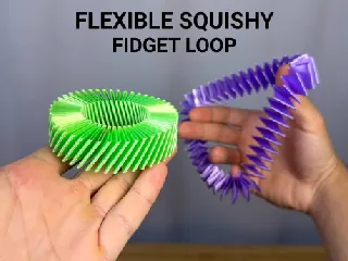 Flexible Squishy Fidget Loop