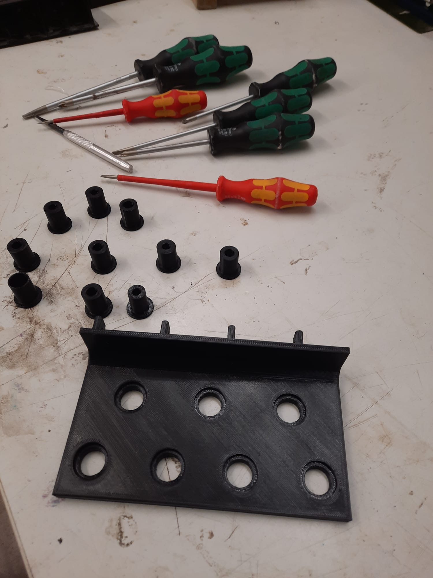 Ikea Skadis Halterung für Schraubenzieher 3D model