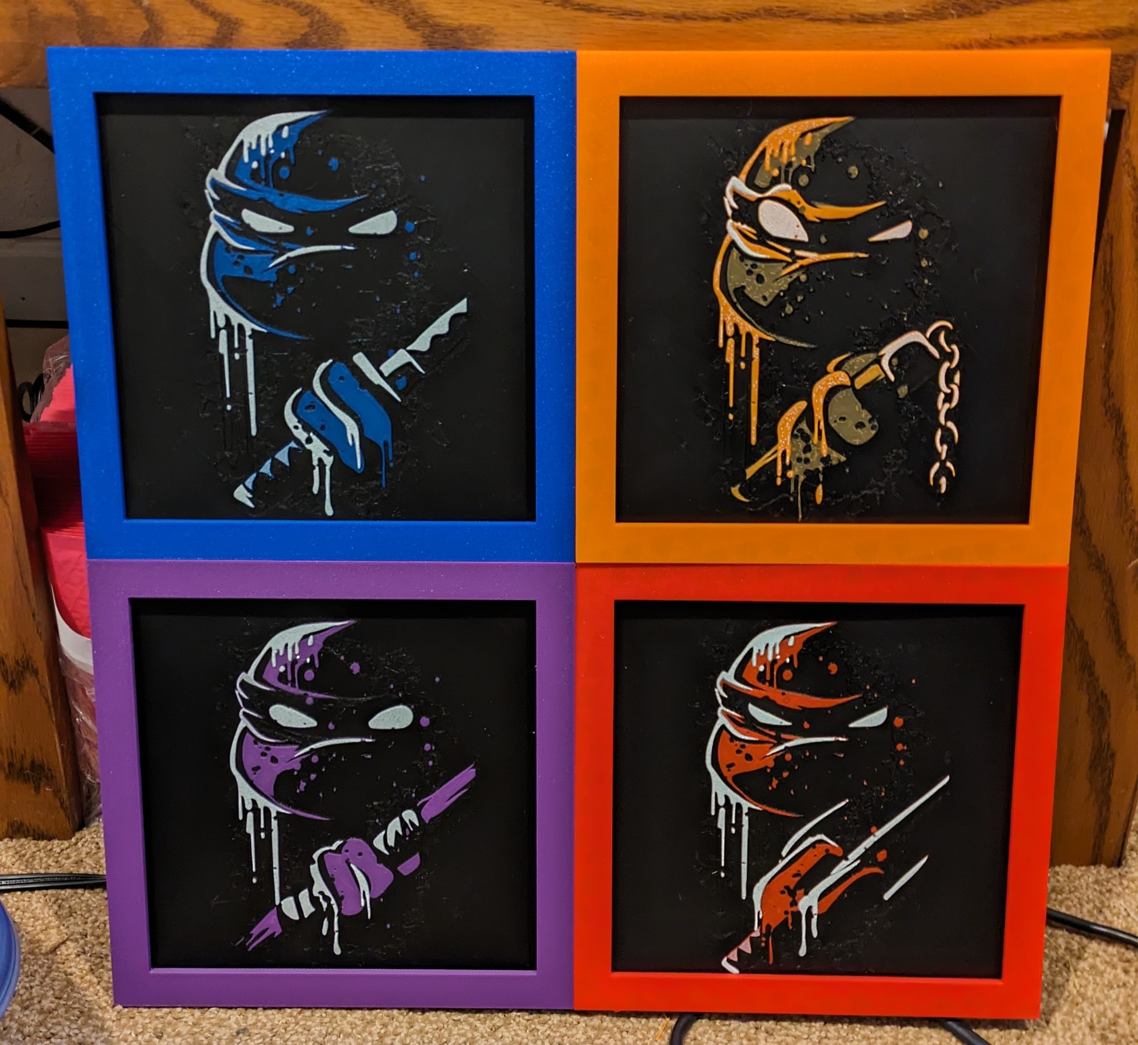 200mm Hueforge Interlocking Frames & All in One Single Frame