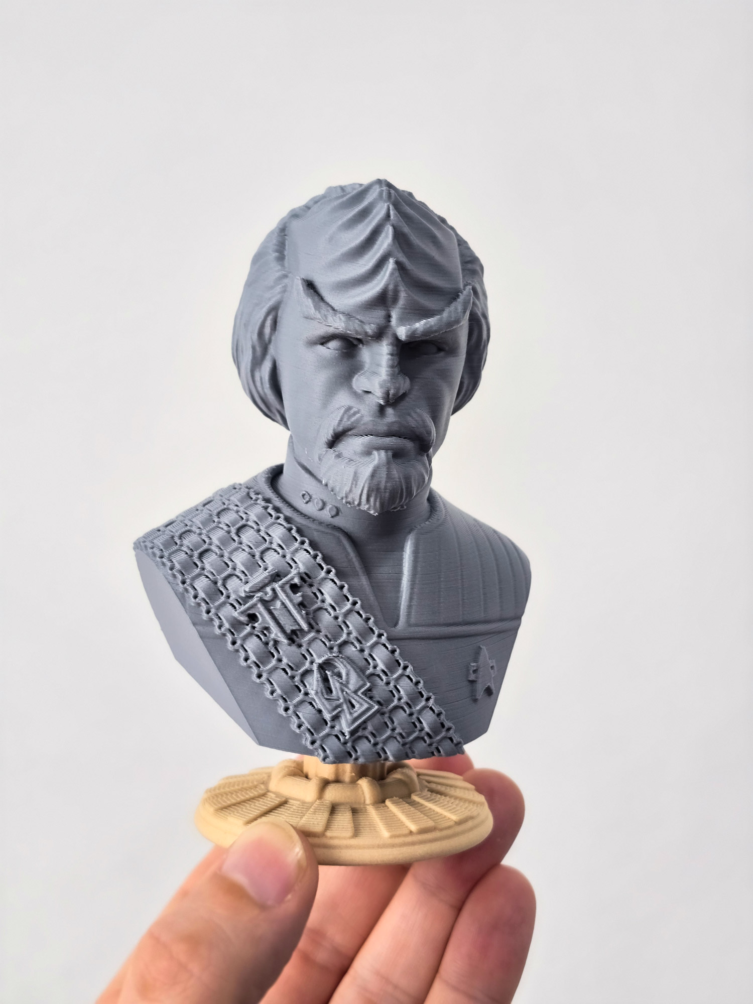 Worf bust