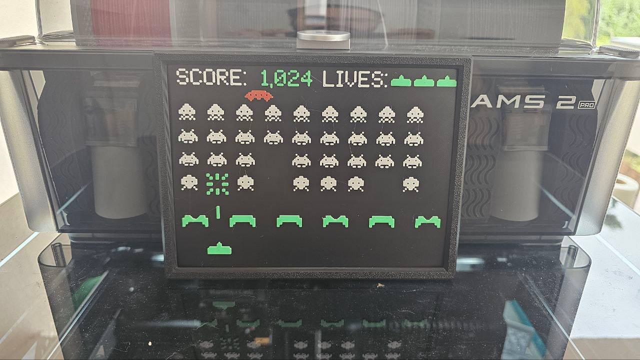 Space Invaders Wall Art — miniatura 4