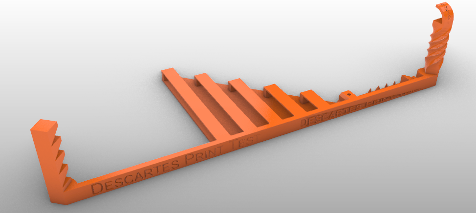 Descartes Test Print