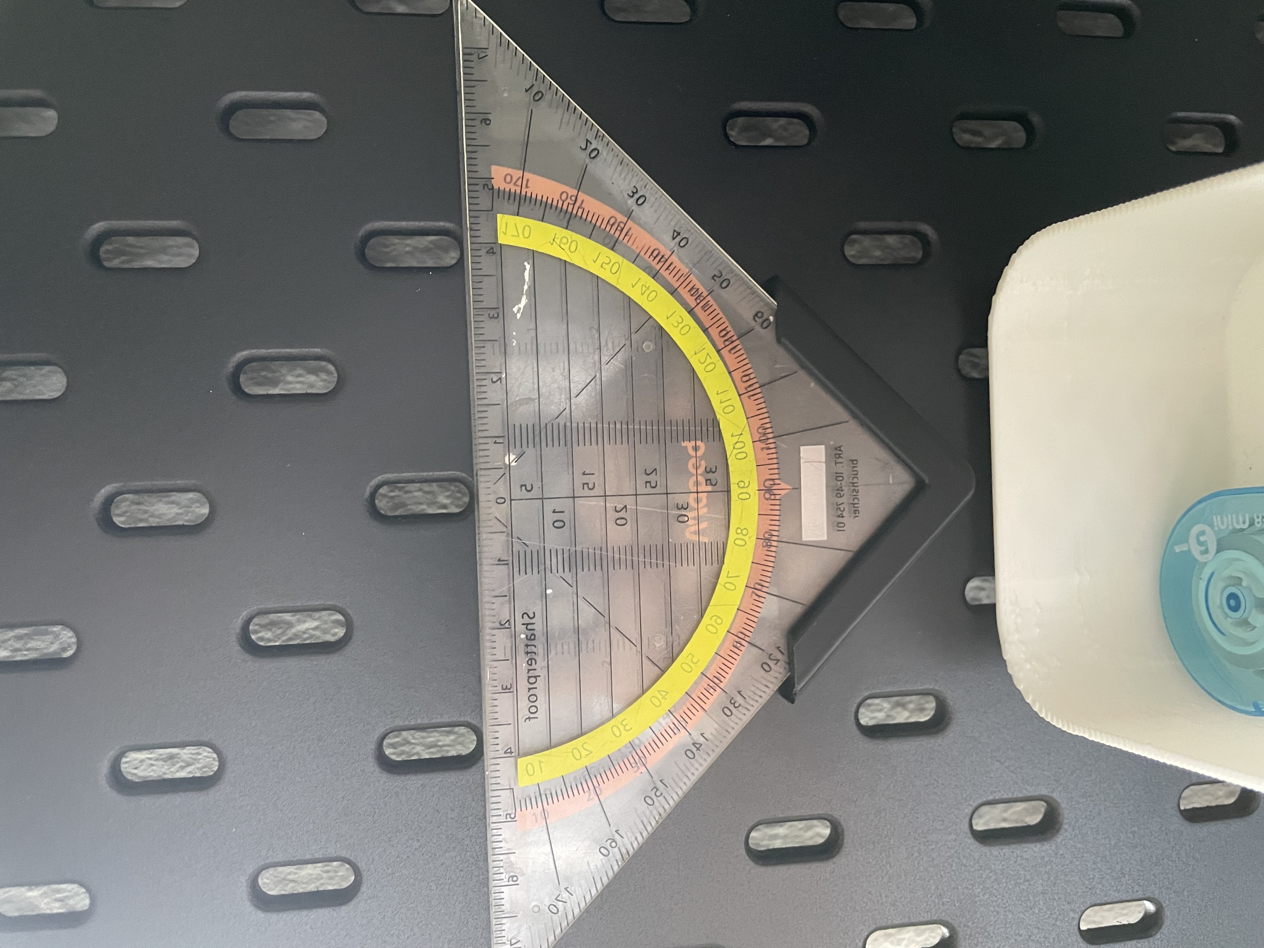 Skadis protractor holder 3D model