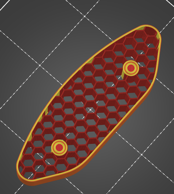 Honeycomb Bumper for Tamiya TA-04