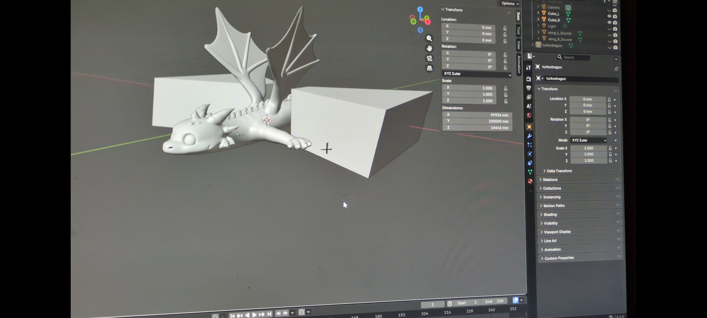 Miniatura 4 do modelo 3D Dragon (Flexi cutter)