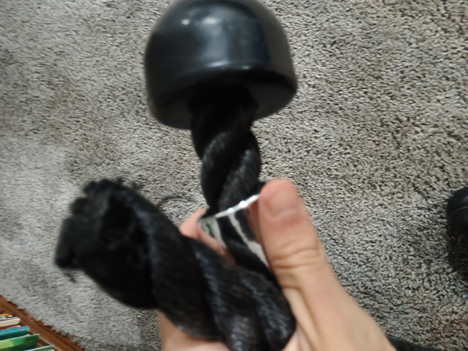 end for rope ball thing