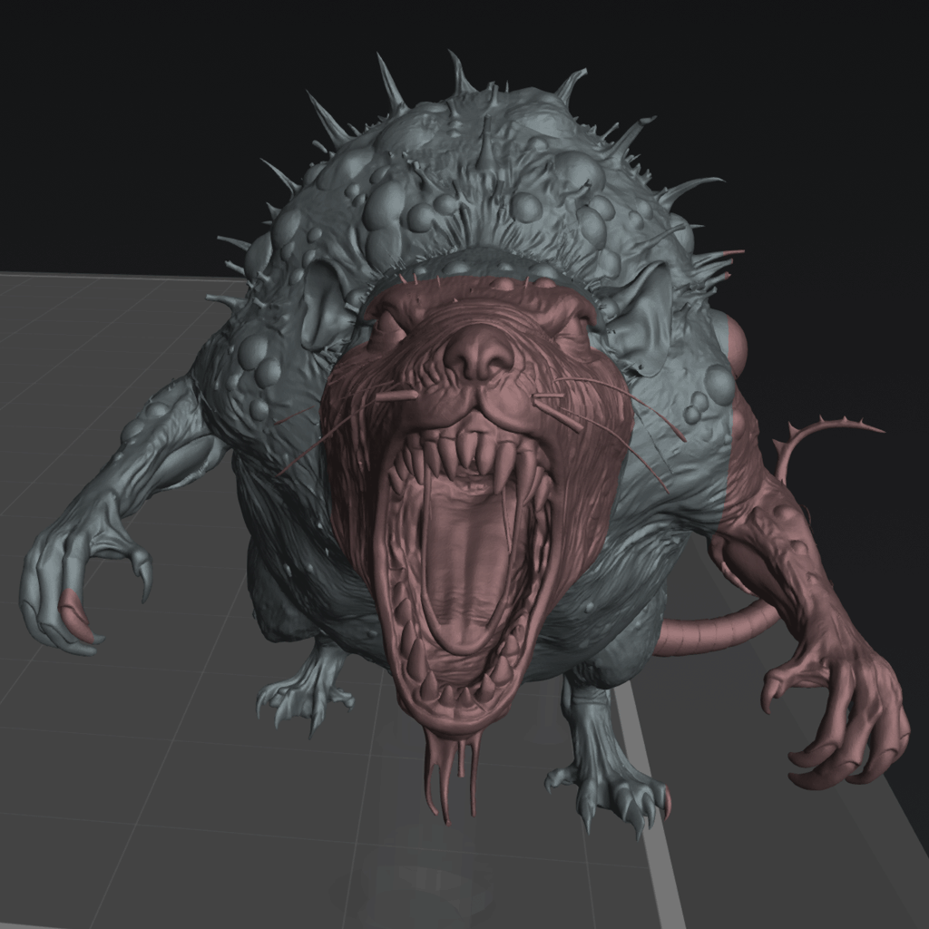Jetty Rat Monster Beast - The Eightpints The Docks