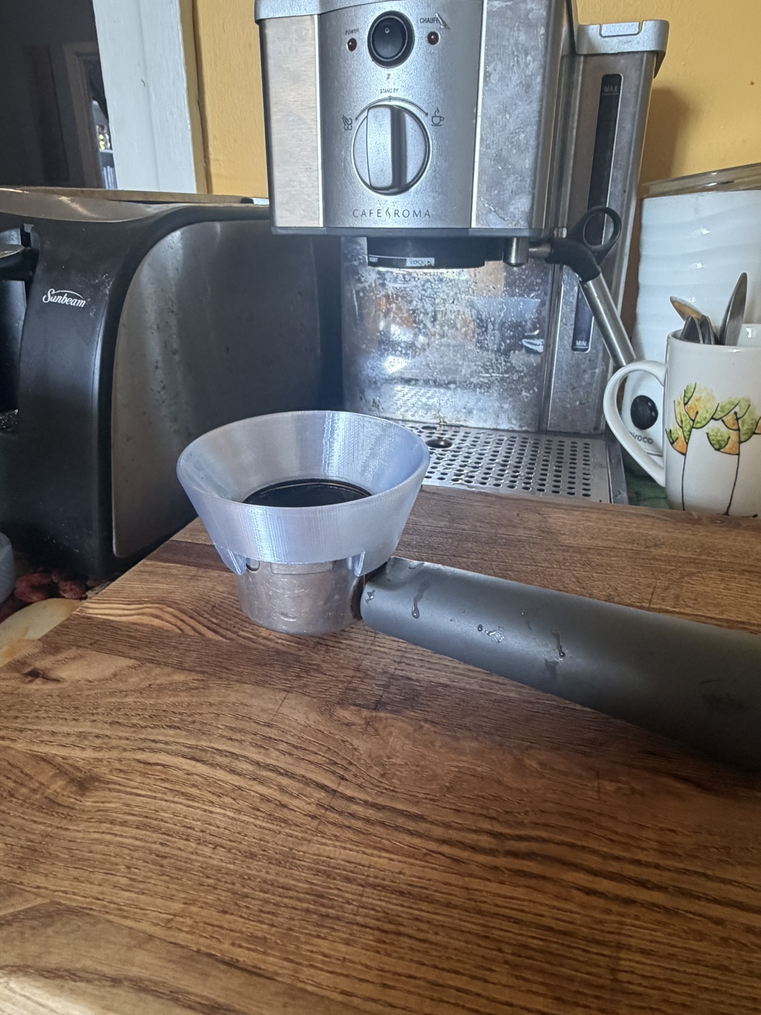 51mm espresso machine funel (Cafe Roma) 3D model