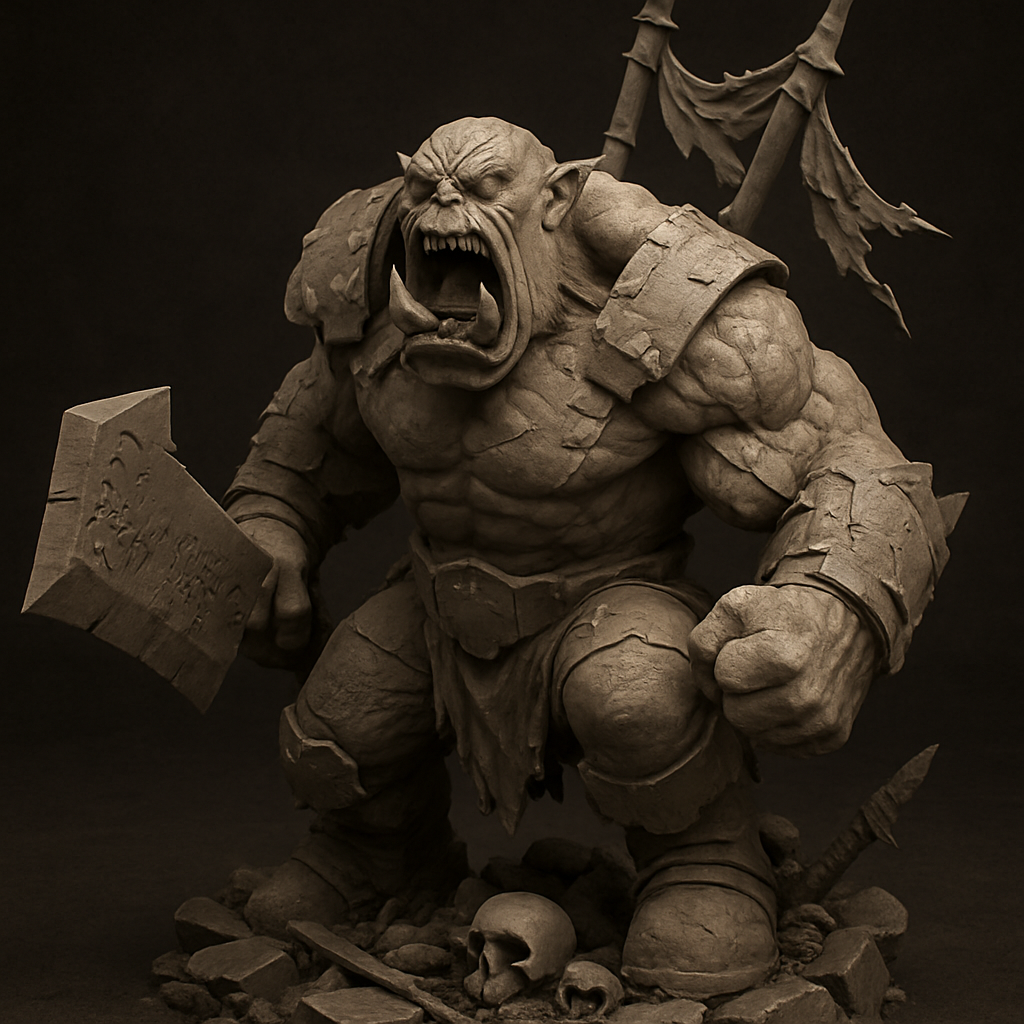 Ork Overlord – Gorgrak the Cleaver King