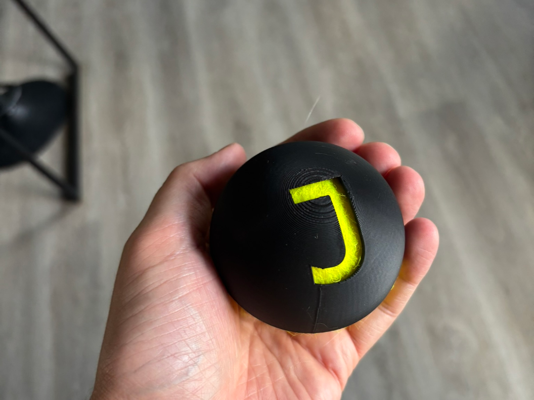 Tennis Ball Stencil 3D model