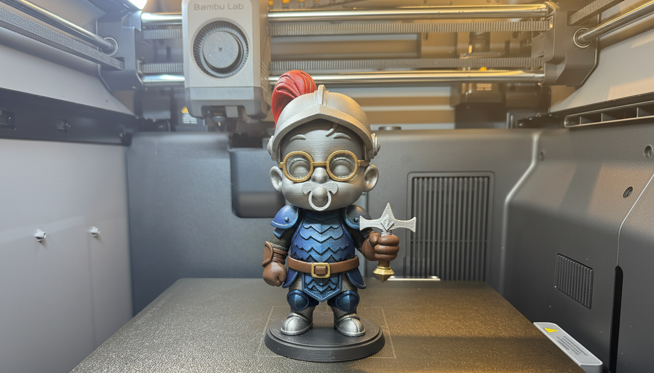 Cute Glasses Carrying Sword