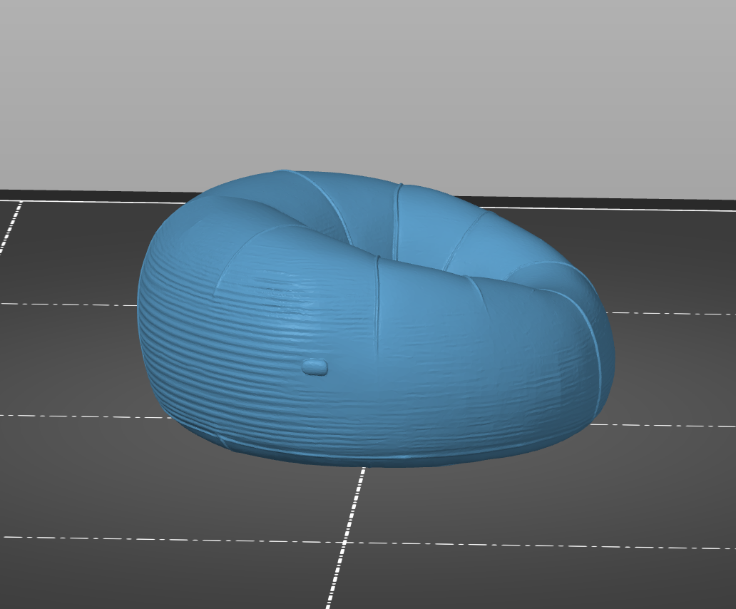 Circle Modern Beanbag Sit on the floor Cozy Comfy