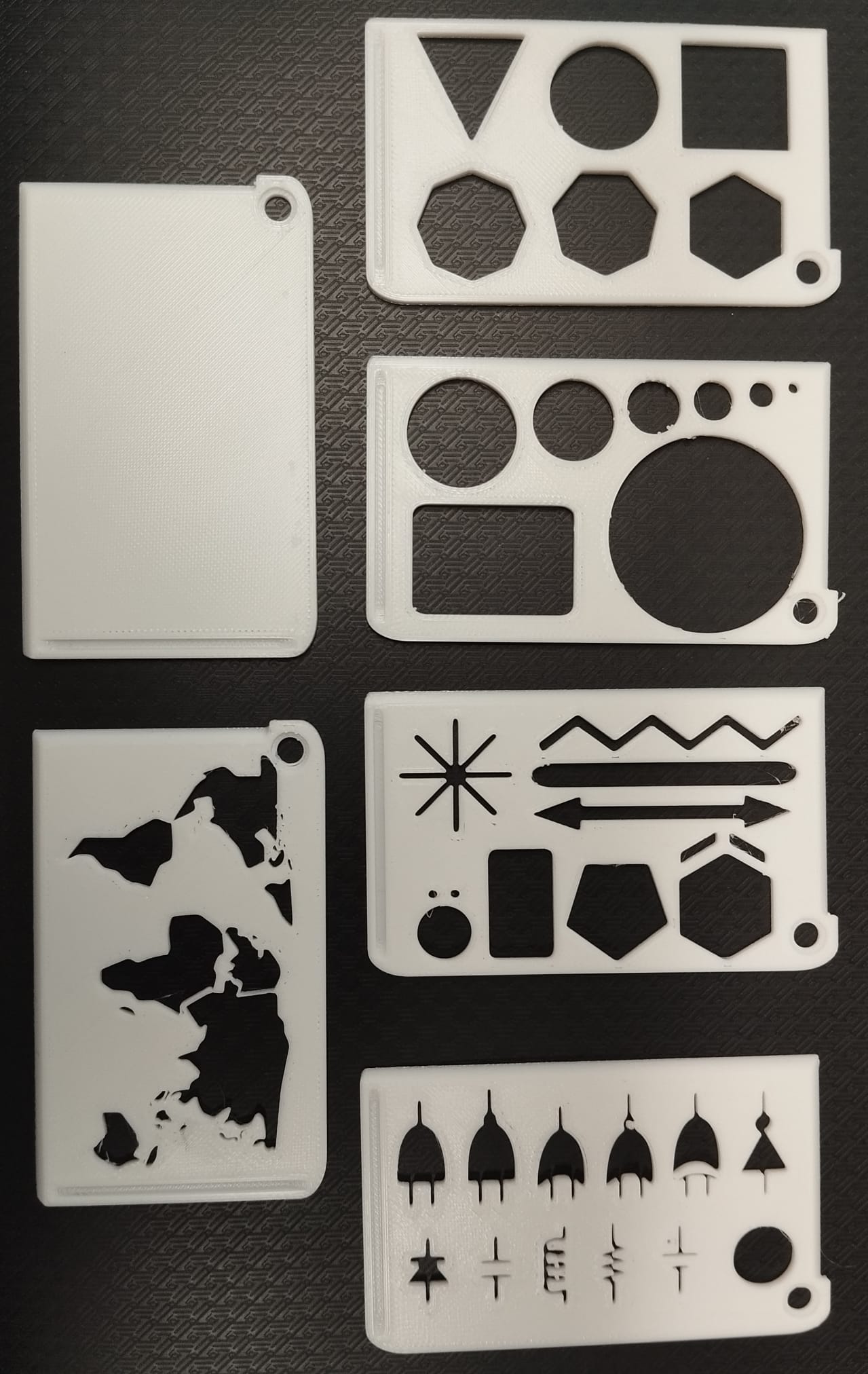 Stencils ofr criterium/mechanical pencils
