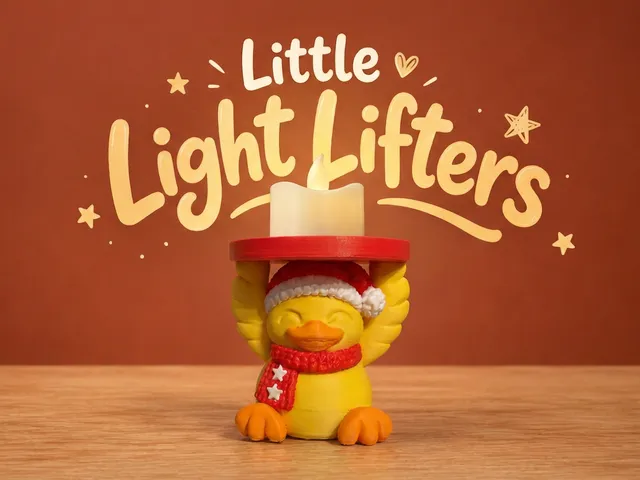 Duck Christmas Little Light Lifters