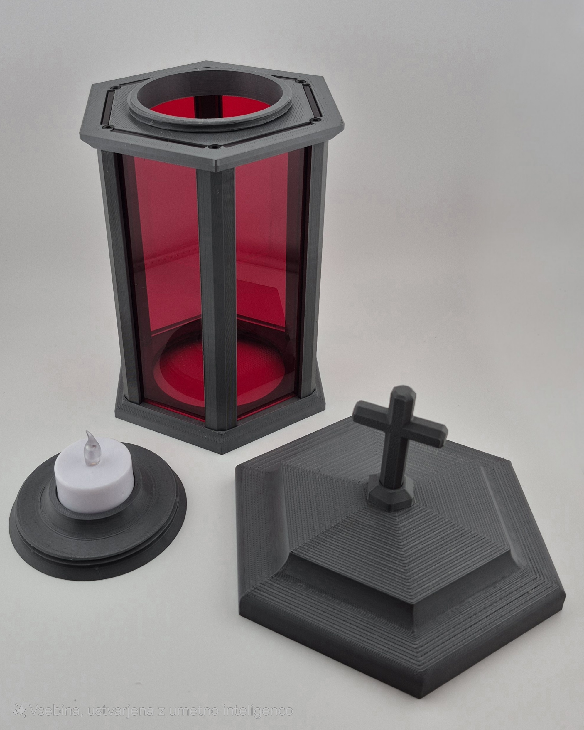 LED Candle Lantern Framing