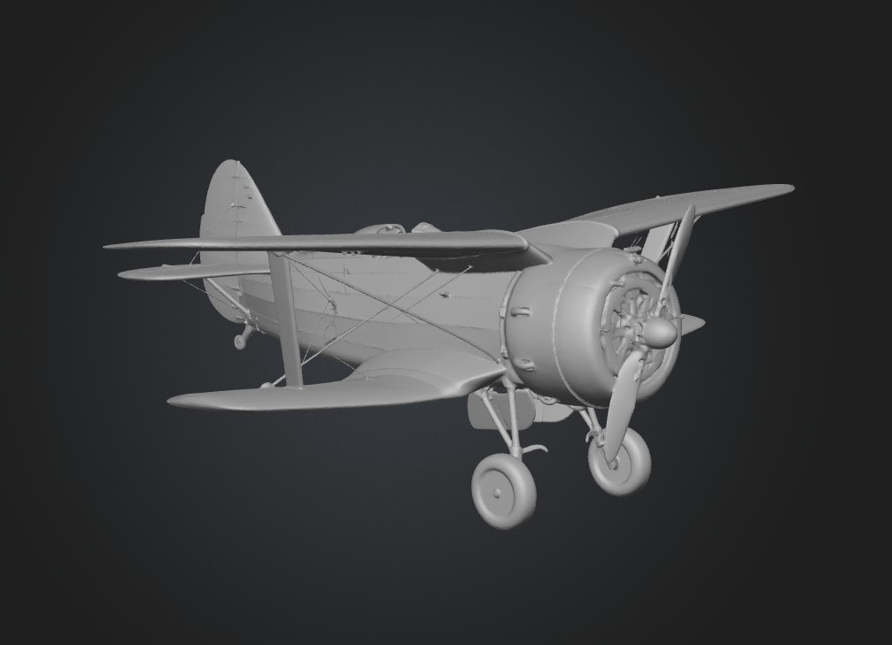 Polikarpov I-153 ' Soviet fighter, 1939