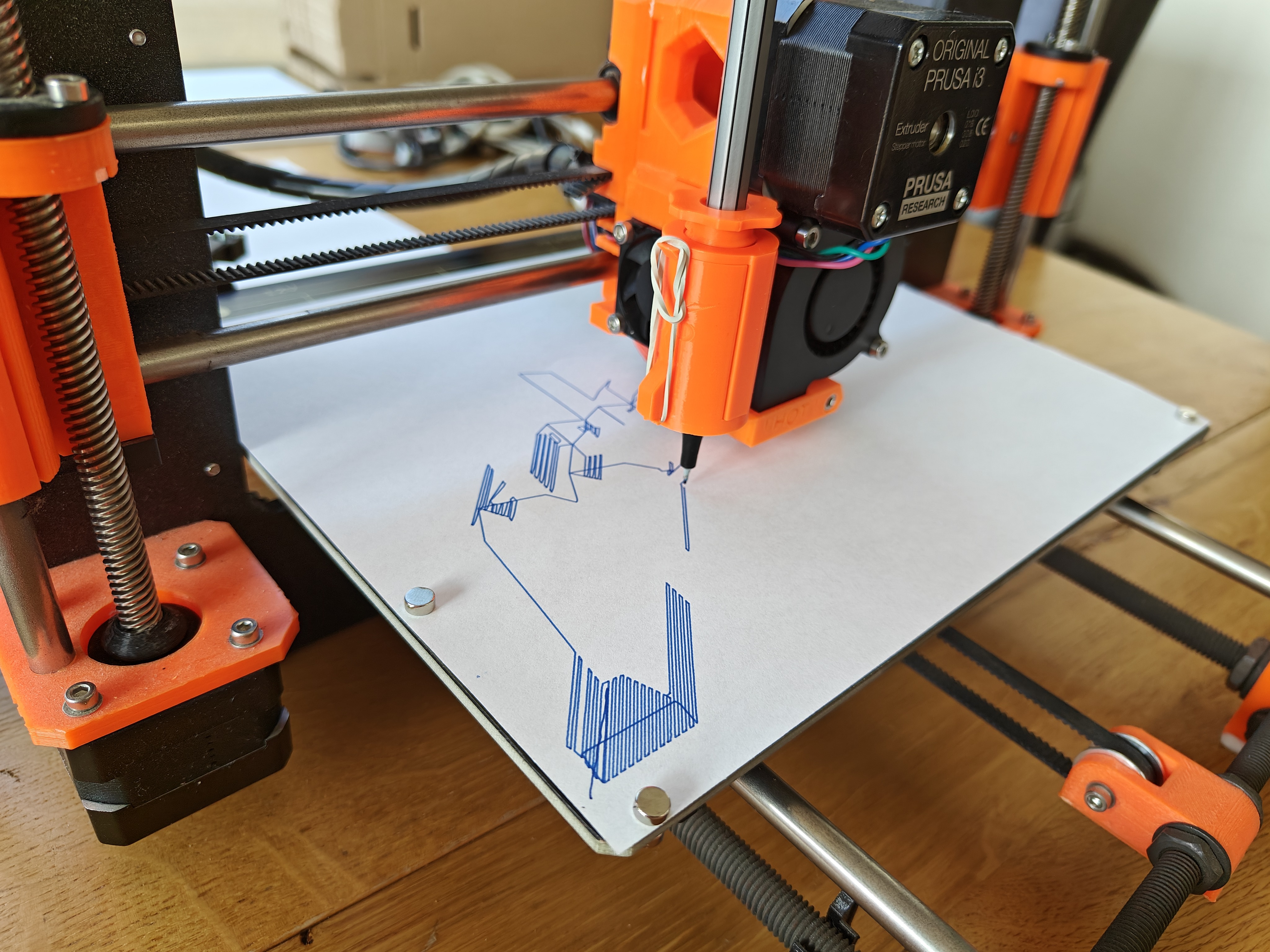 Pen plotter attachment for Prusa MK2 — thumbnail 3
