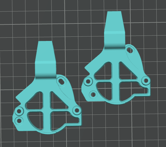 Hextrudort BTT EBB36 GEN2 A4T toolhead mount