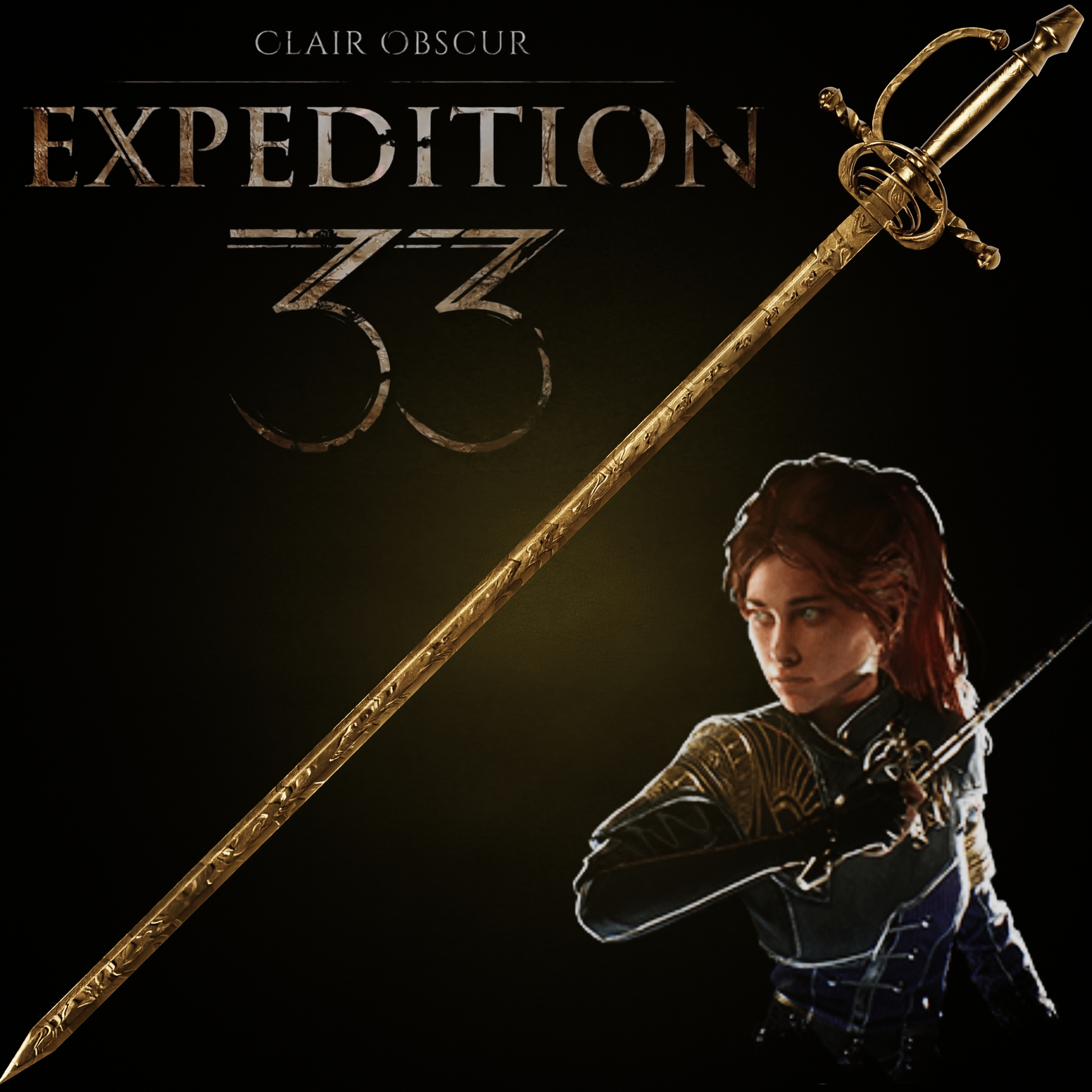CLAIRE OBSCUR EXPEDITION 33 MAELLE RAPIER MAELLUM life size cosplay – Fan Art