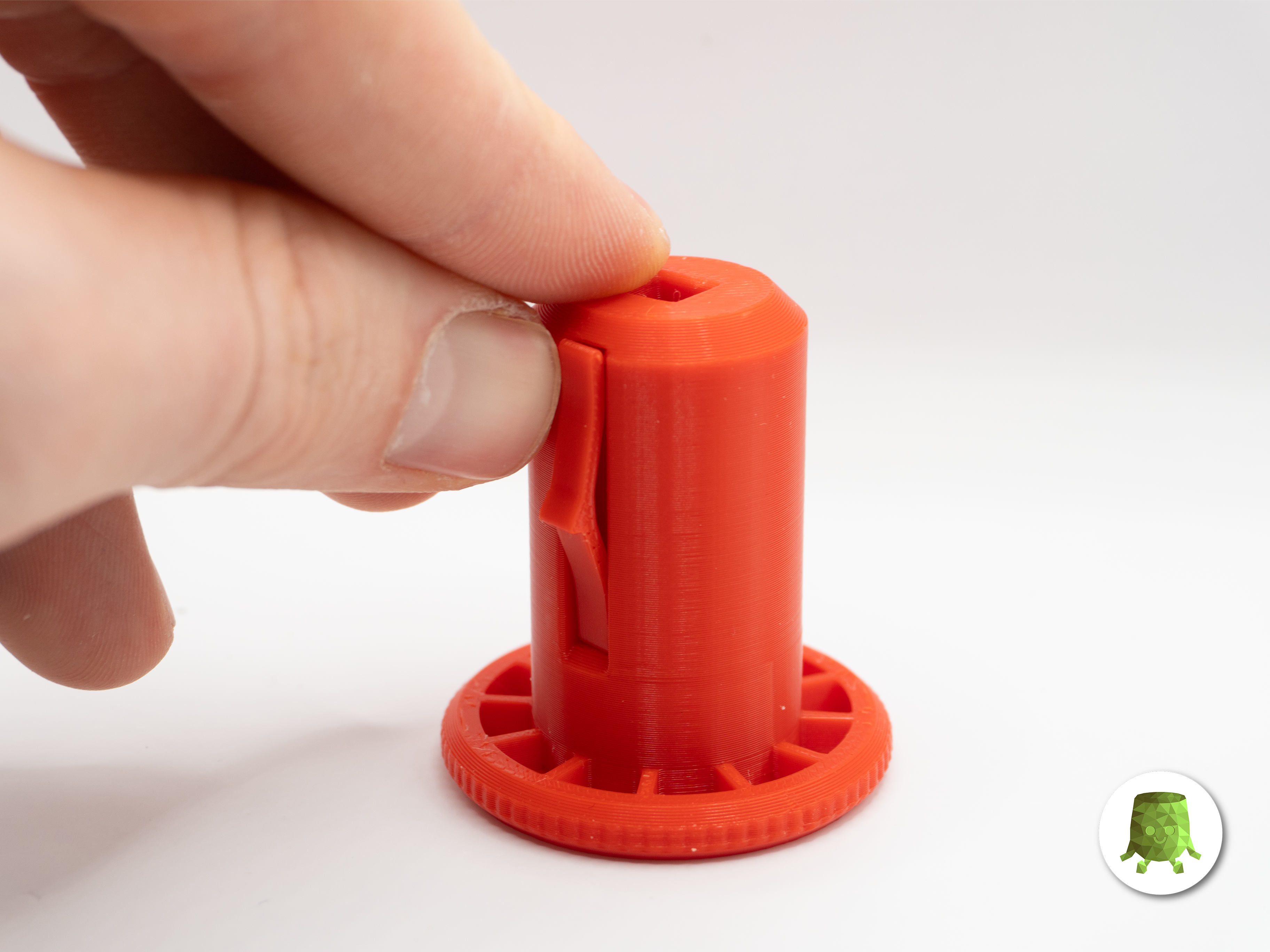 Miniatura 4 do modelo 3D Red Button Fidget