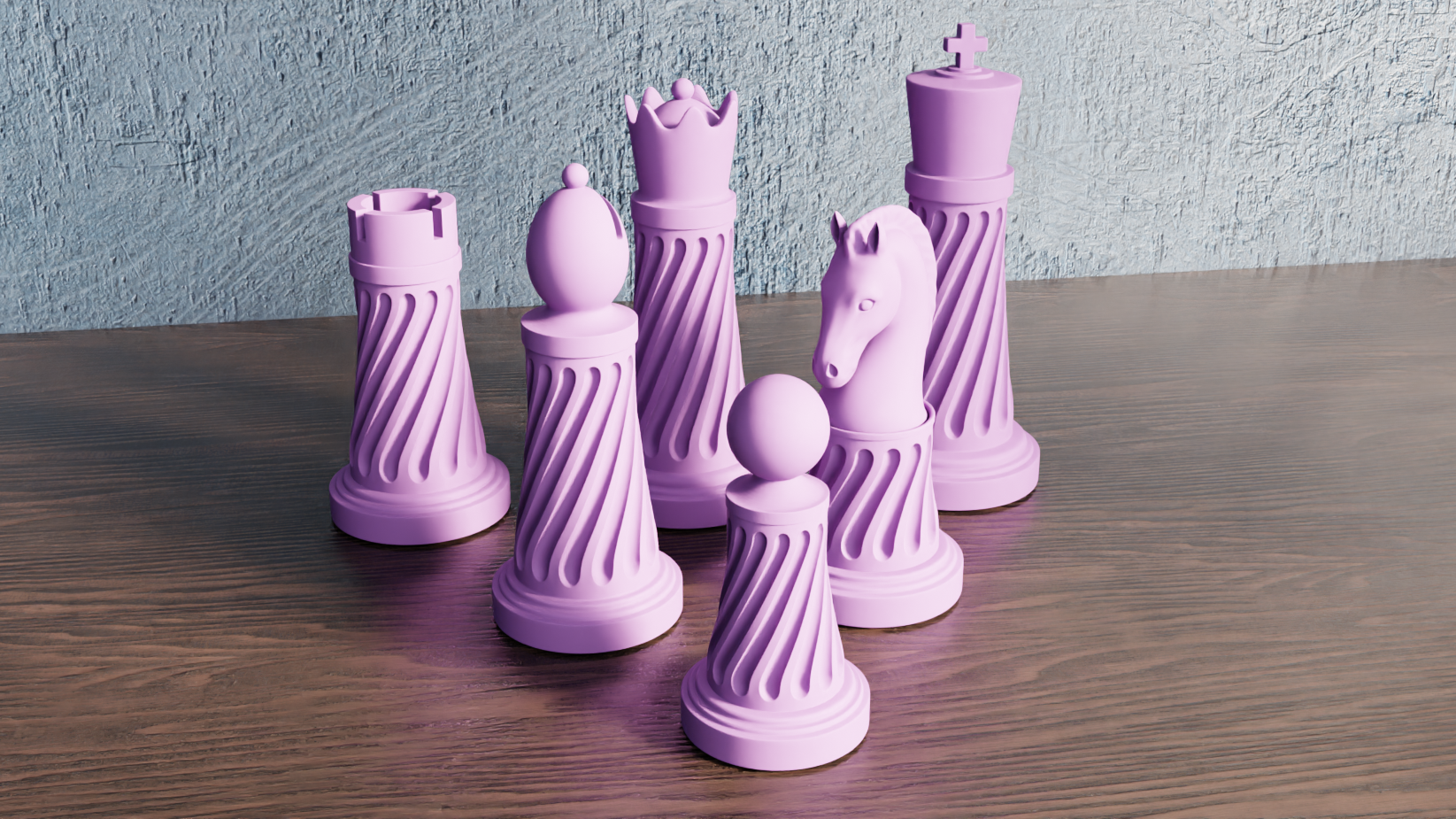Geometric Chess Set