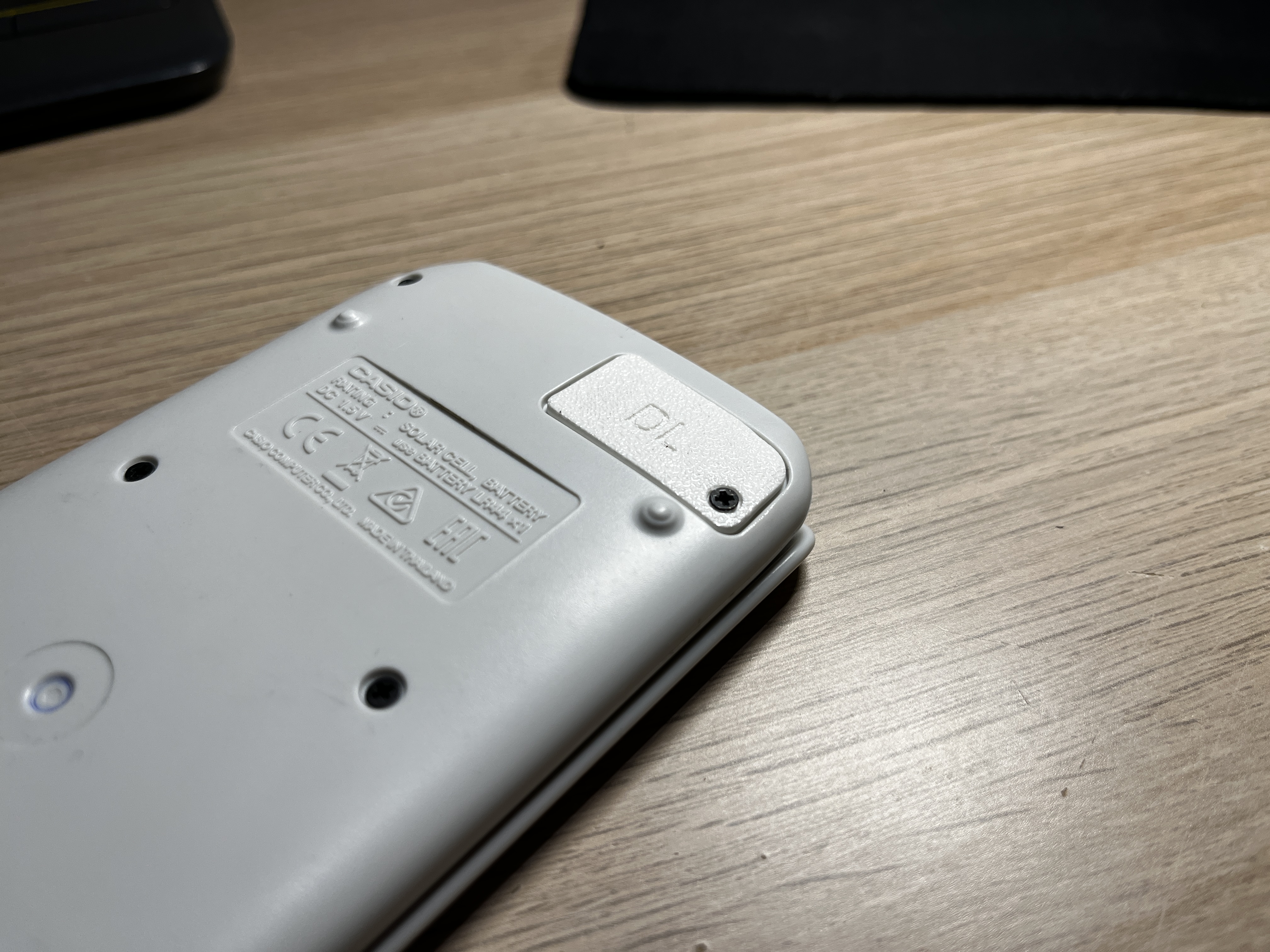 Casio fx-991 Calculator Battery Cover