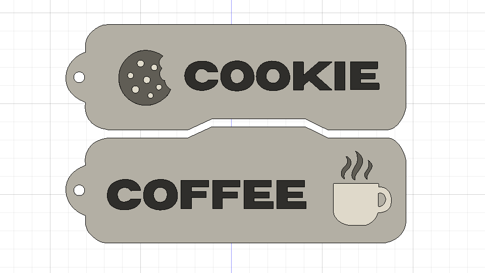 Construct Name Keyrings — miniatura 2