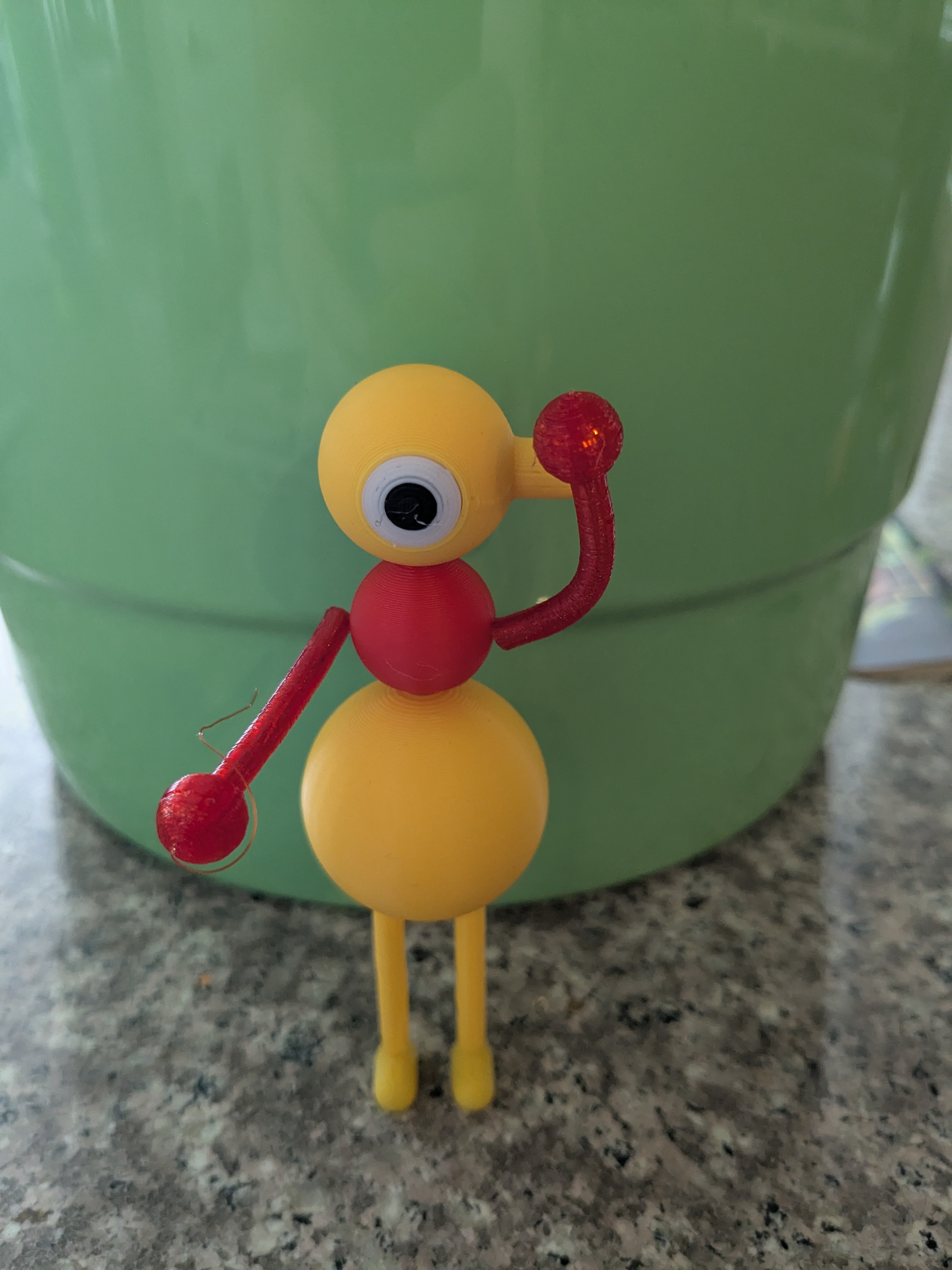 Bendy Arms and Modified Torso for Big Walk Character