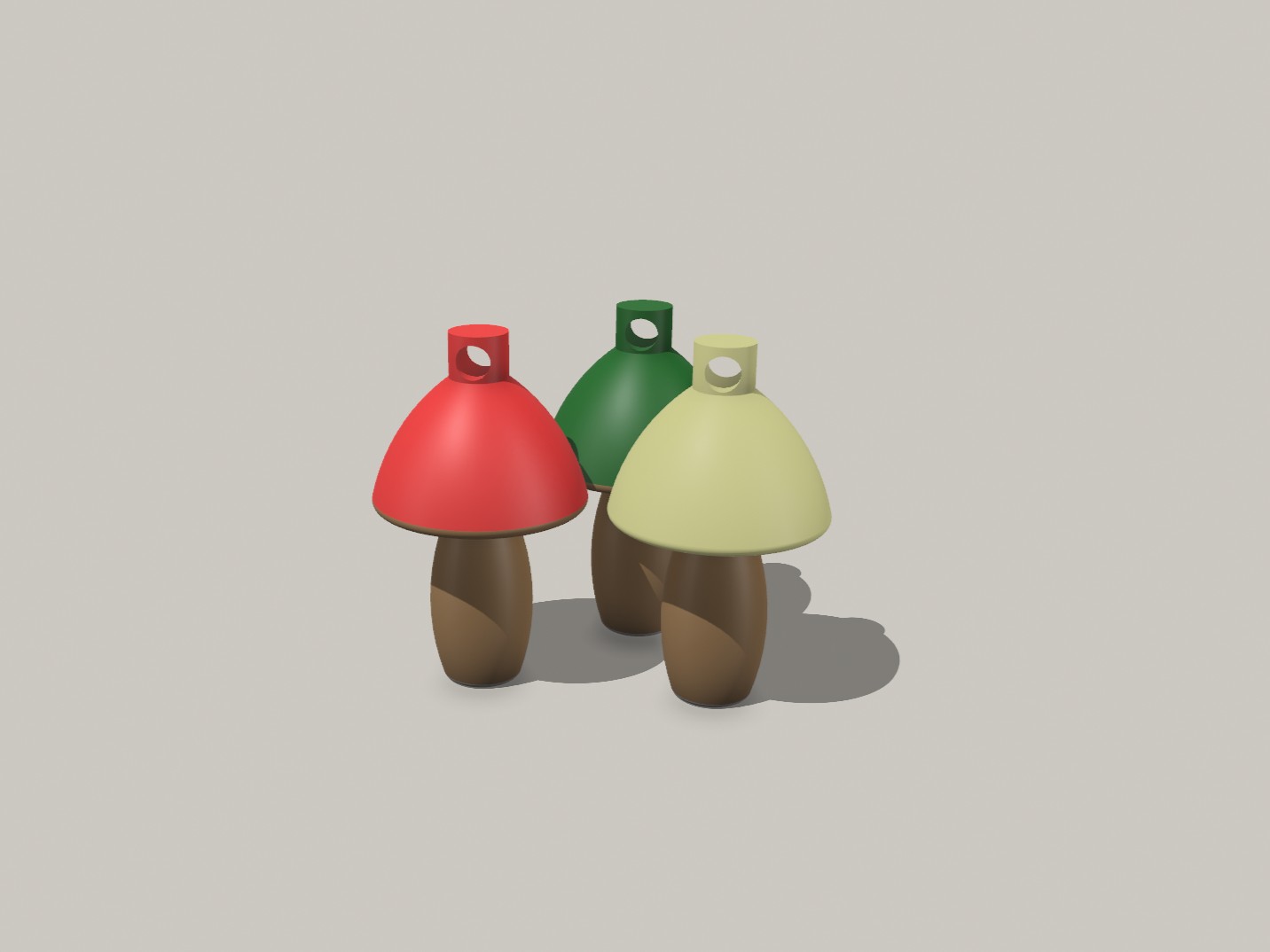 Mini Mushroom Keychain — miniatura 2