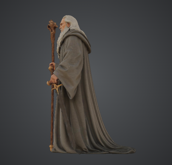 Wizard Sage Statue — miniatura 3