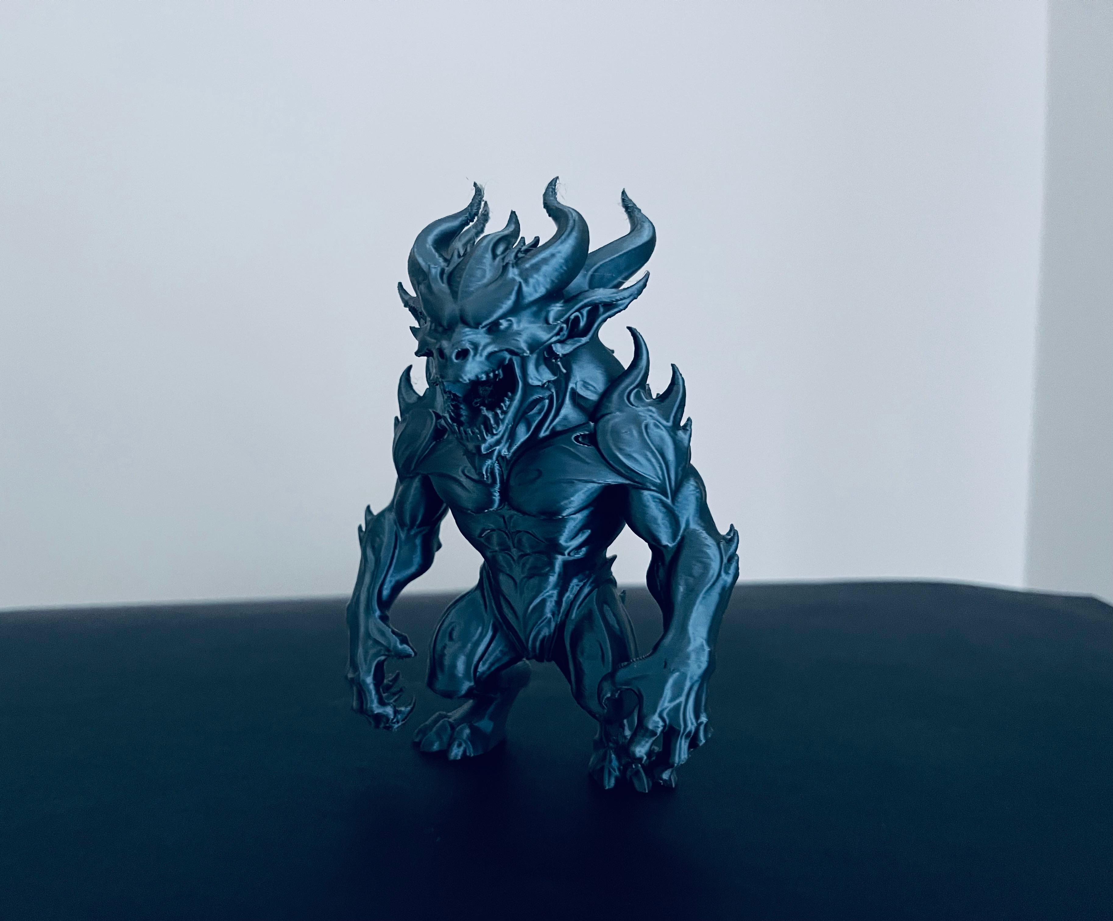 Demon warrior statute — miniatura 2