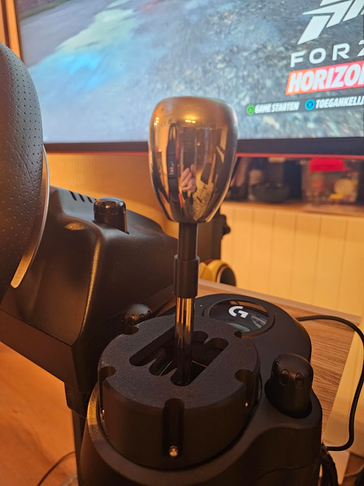 Logitech Shift gear knob extender adapter