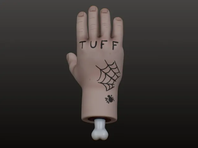 Give me a hand - Cartoon hand sculpt