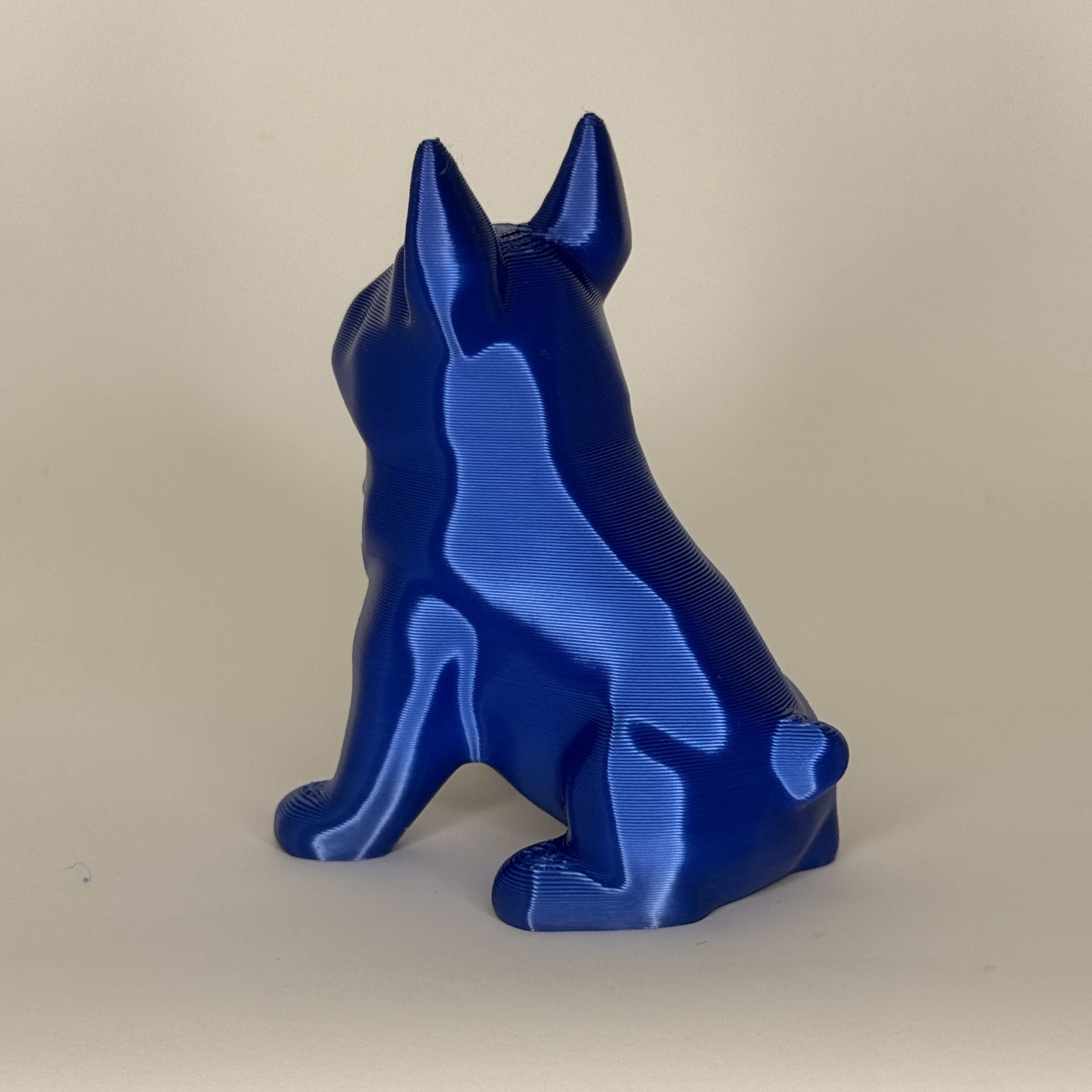 low poly bulldog — miniatura 3