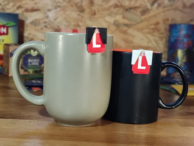Handle tea bag holder (uchwyt na torebkę herbaty)