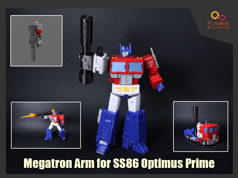 Megatron Arm for Transformers SS86 Optimus Prime