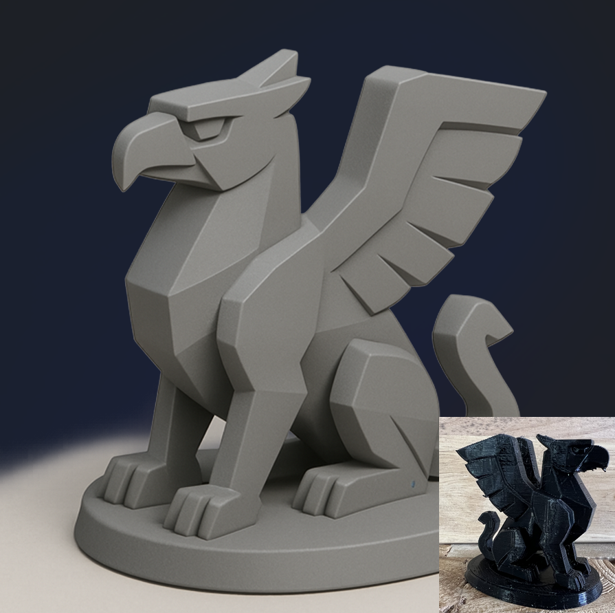 Griffin Statue