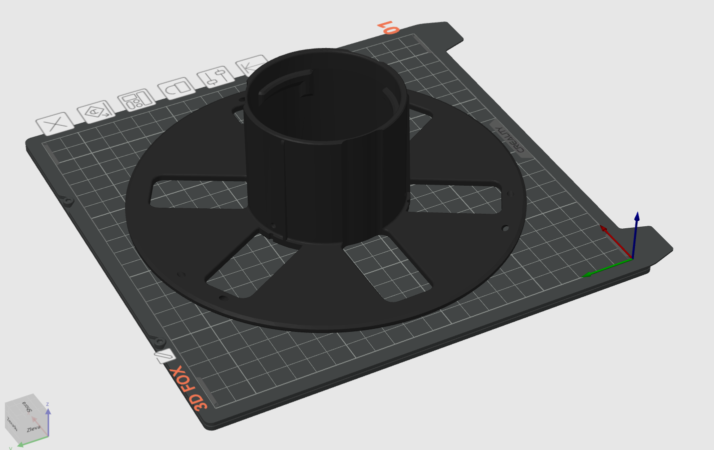 Refill SPOOL - 3D FOX (light)