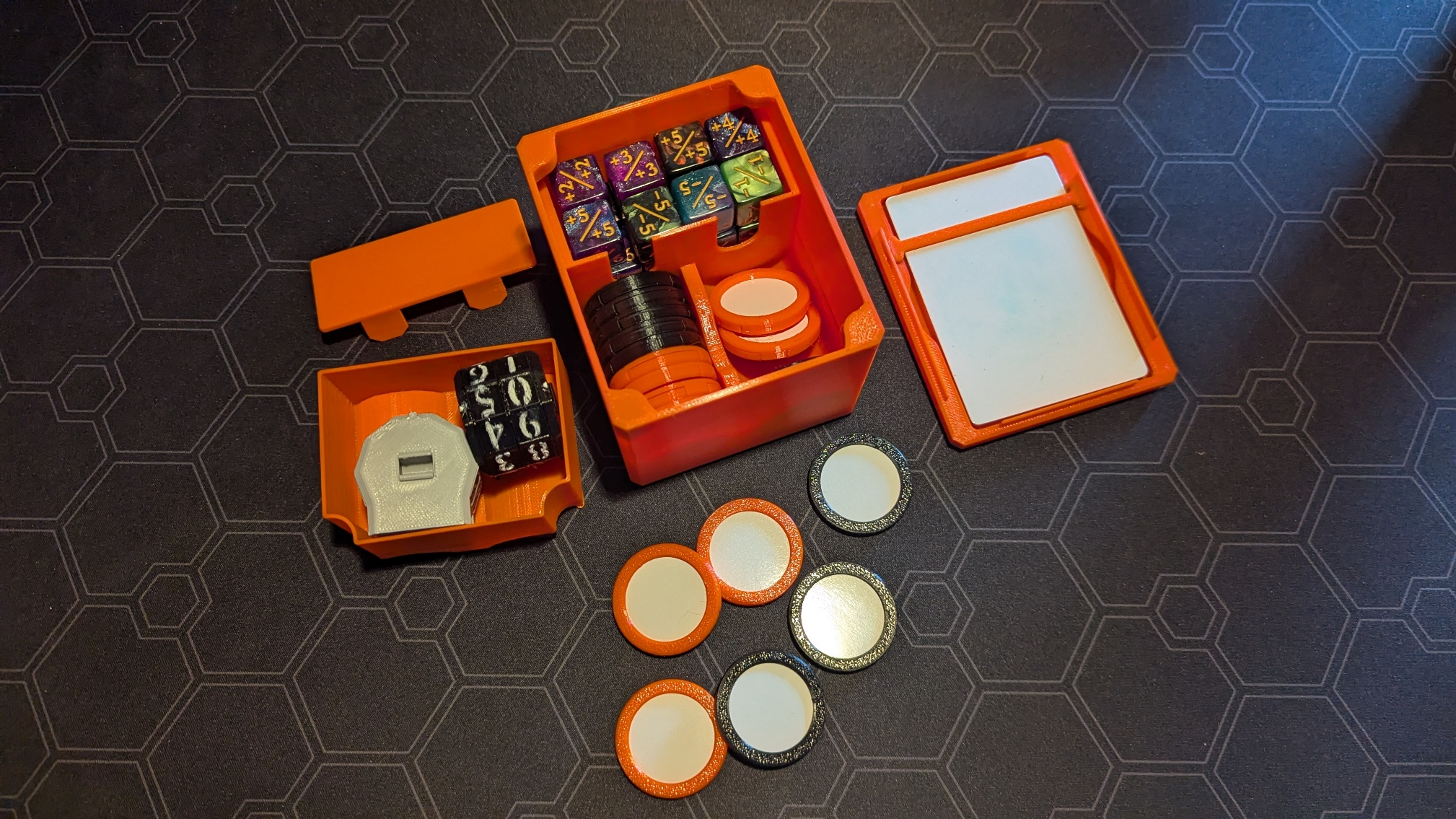 Token Counter and Dice Storage Box (MTG)