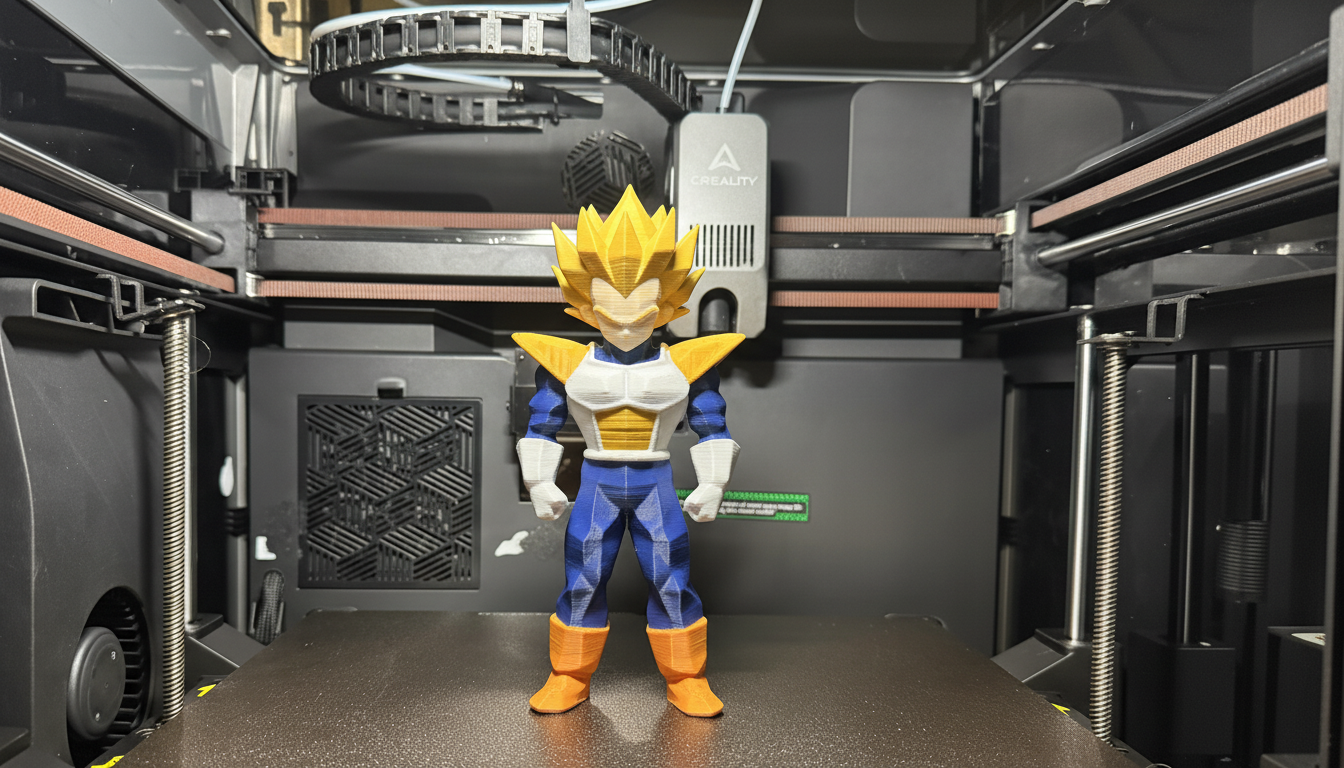 Low Poly Vegeta