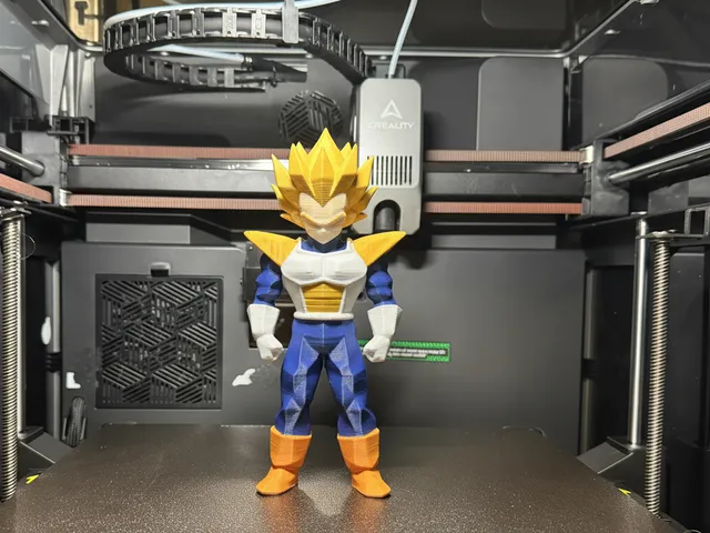 Low Poly Vegeta
