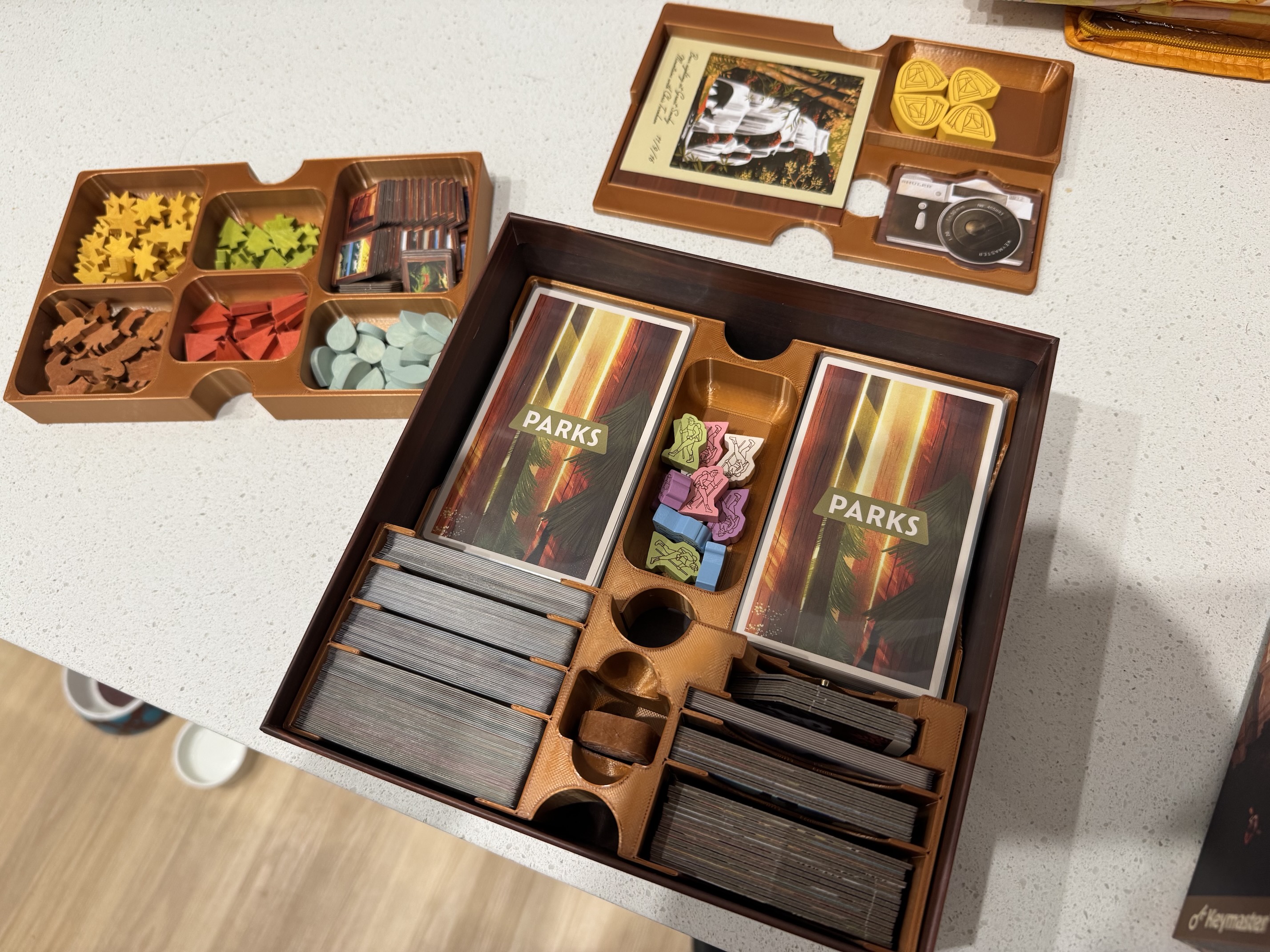 Remixed Parks with Nightfall and Wildlife Expansions Insert / Organizer
