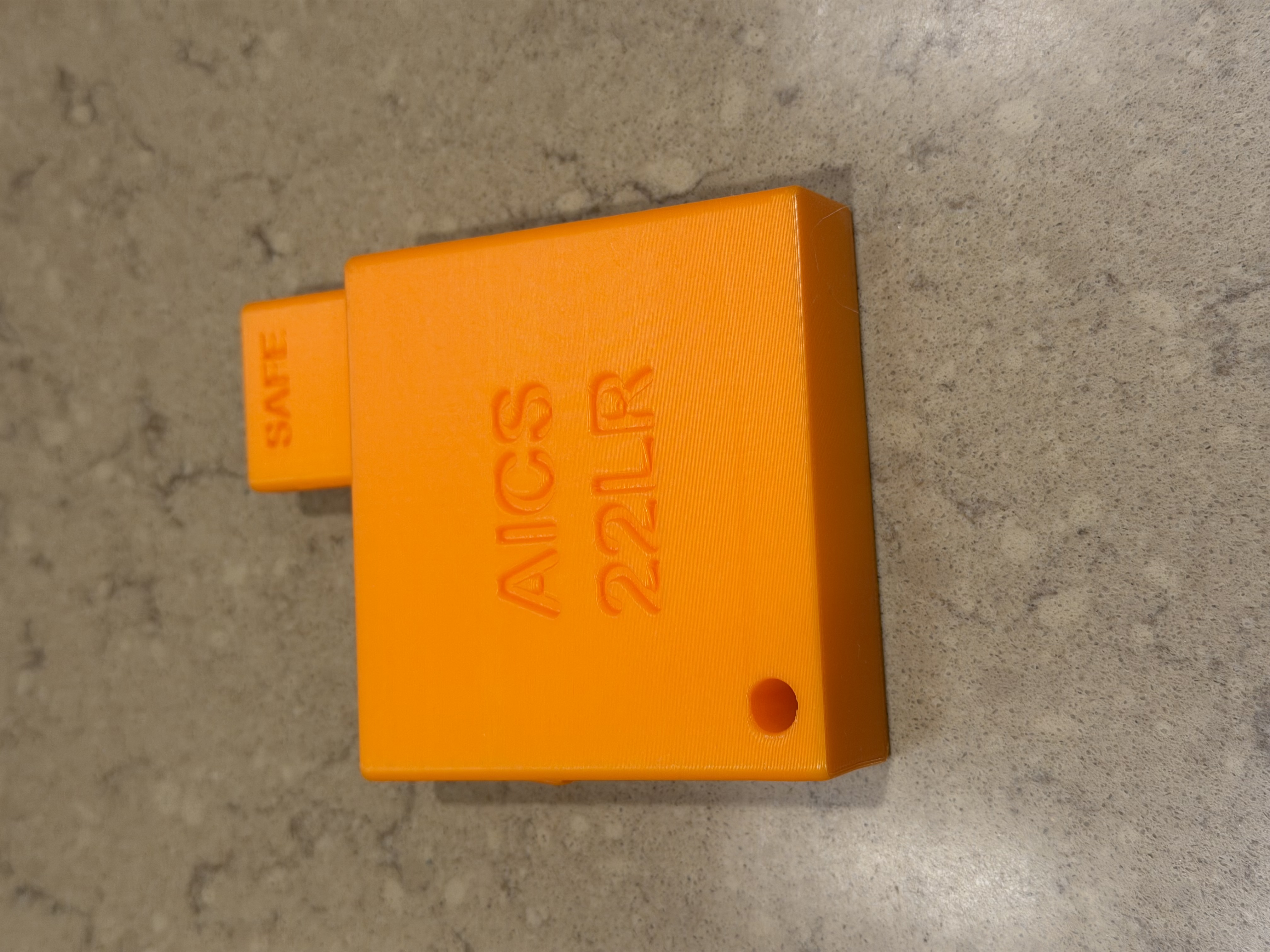 AICS 22LR Safety Flag