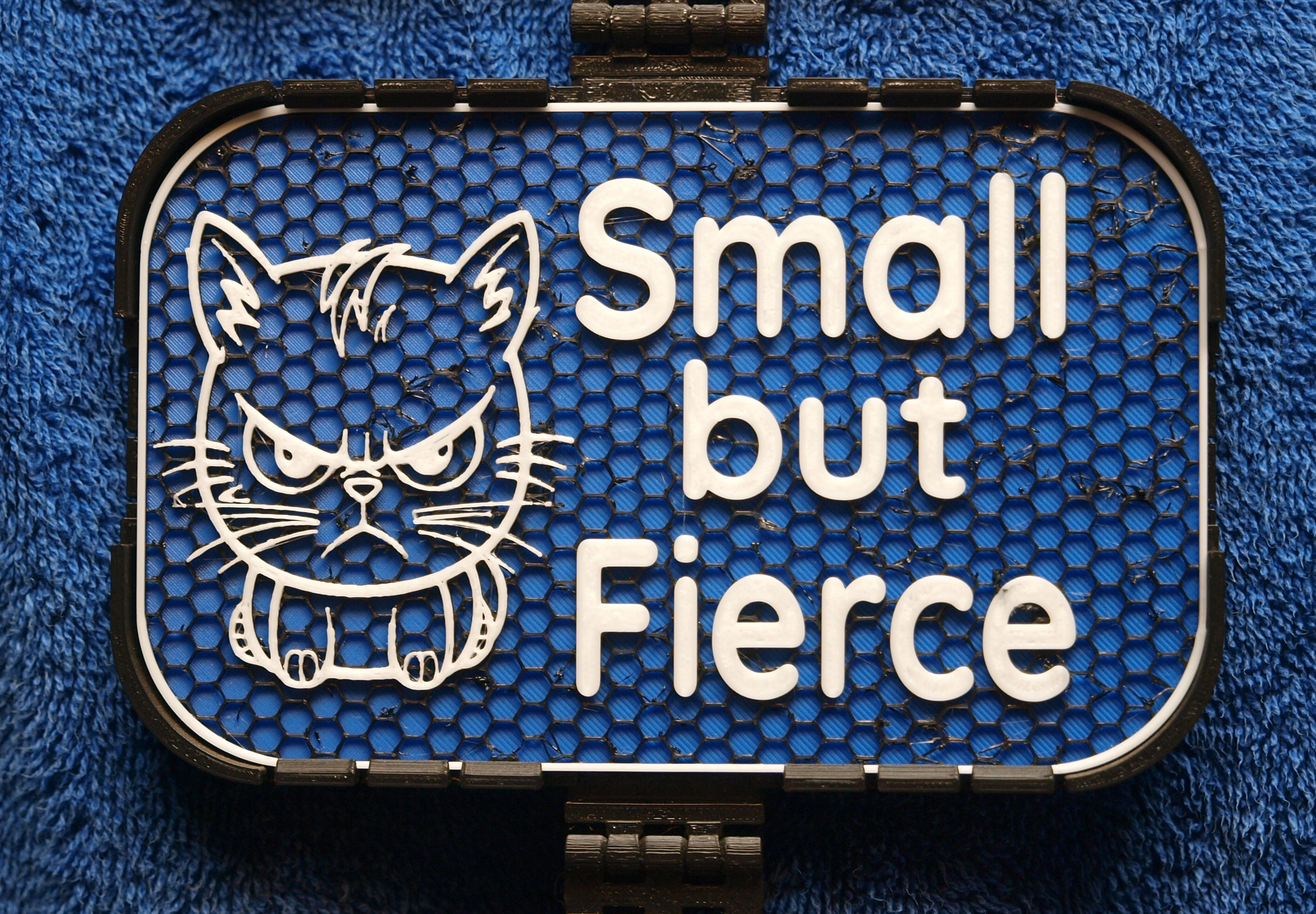 Small but Fierce signs