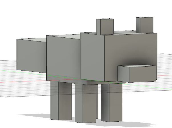 Miniatura 3 do modelo 3D Minecraft Mobs