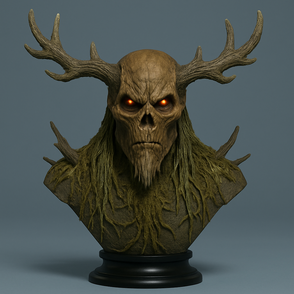 Swamp Monster Bust