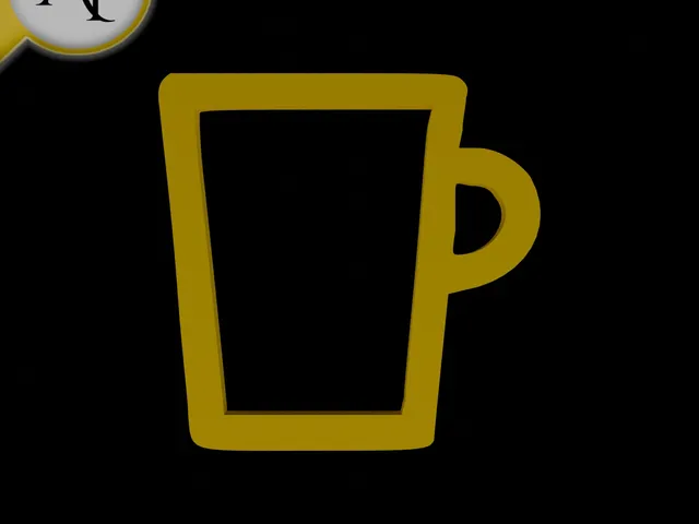 Simple Coffee Cup Symbol - 2D Art