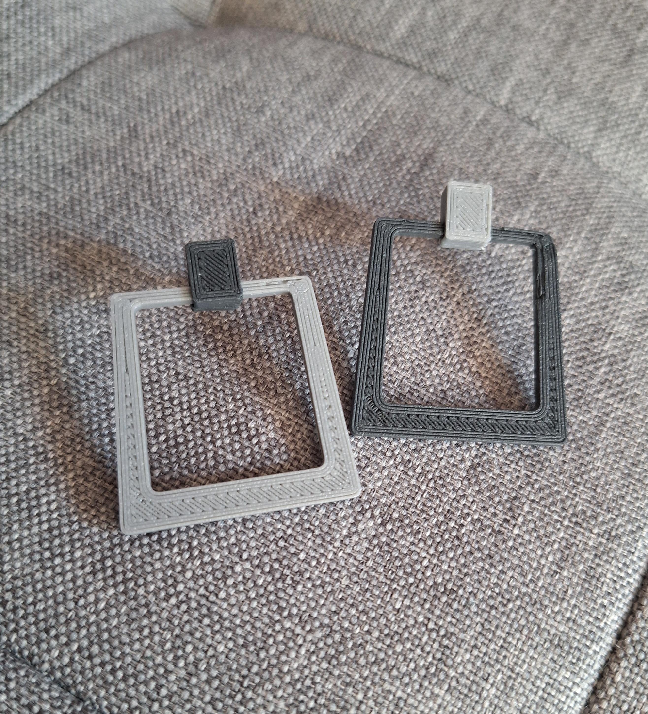 Square earring