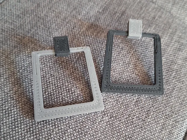 Square earring